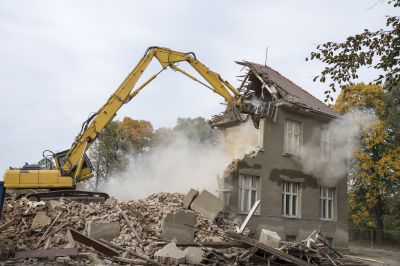 Demolition of a Commercial Building