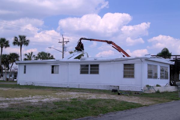 Mobile Home Demolition in Danbury