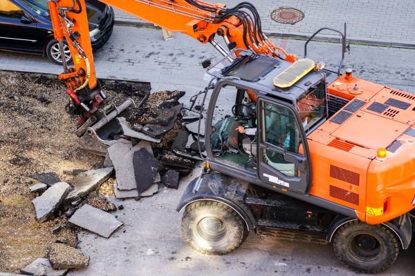 Asphalt Demolition in Danbury