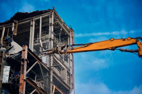Factory Demolition in Danbury