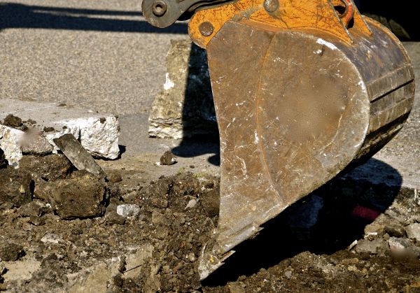Cement Pad Demolition in Danbury