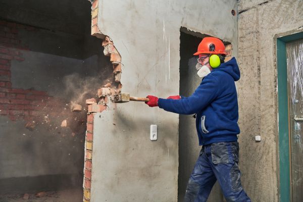 Concrete Wall Demolition in Danbury