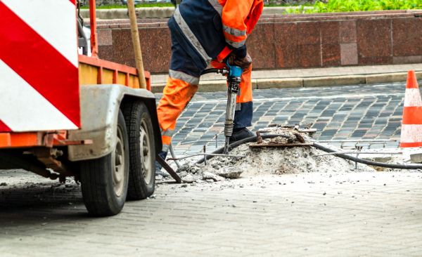 Concrete Driveway Demolition in Danbury